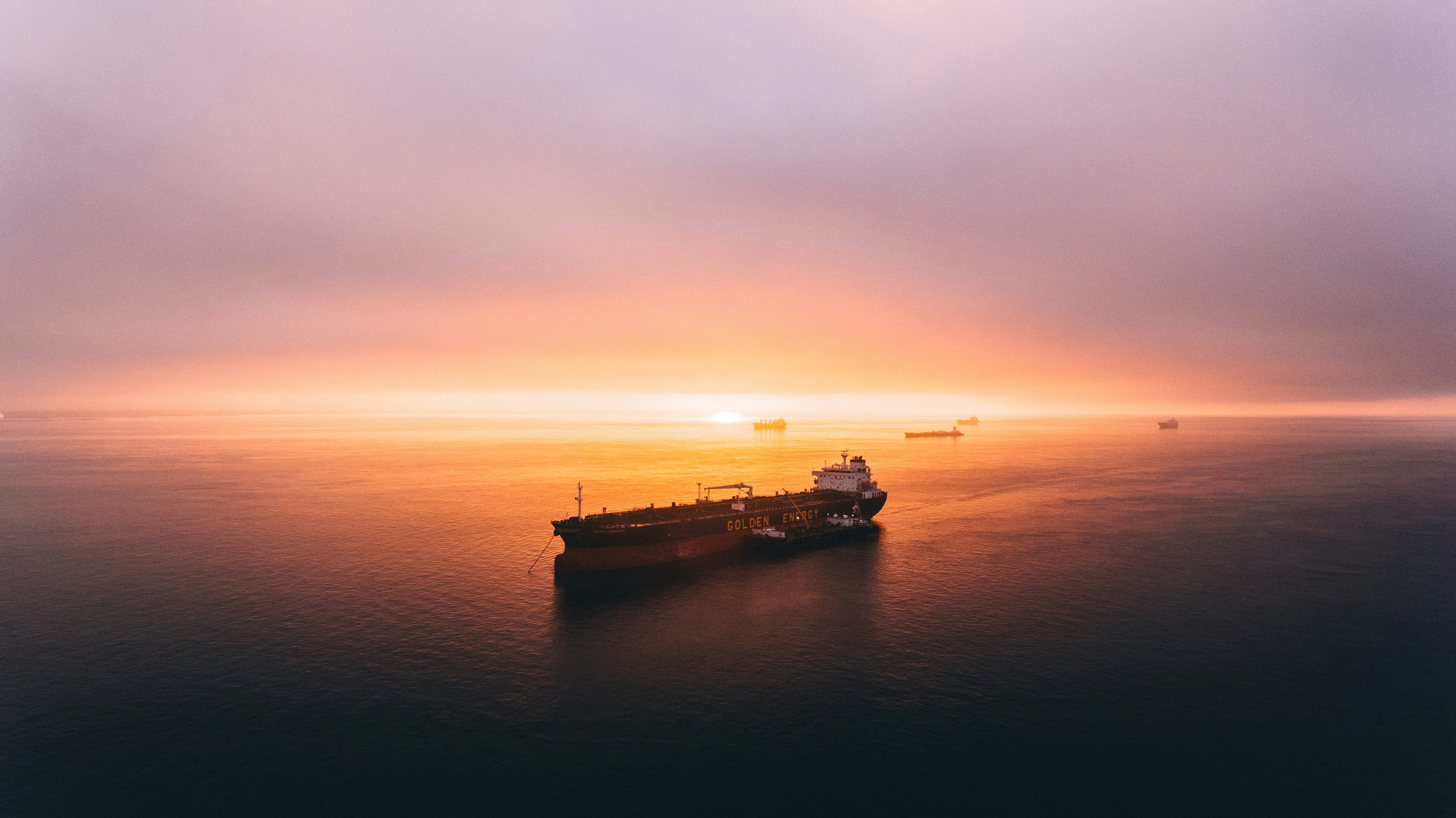 Ocean Tradelinks bunkering vessel at sea